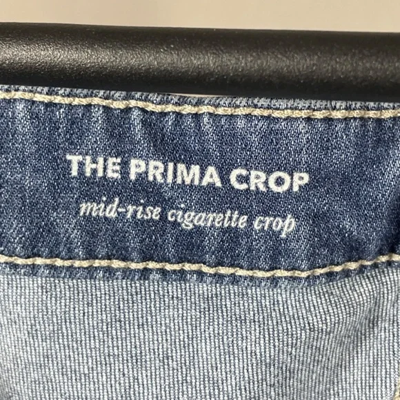 Adriano Goldschmied Jeans Womens 27 blue denim prima crop skinny designer casual - Picture 5 of 9